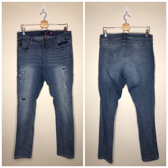torrid Denim - Torrid Distressed Skinny Jeans 14 248W196